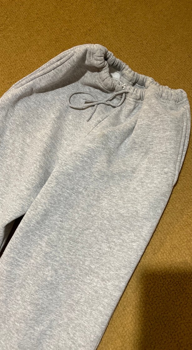 Gri Kadın Rahat Kesim Eşofman Altı - Görsel 3