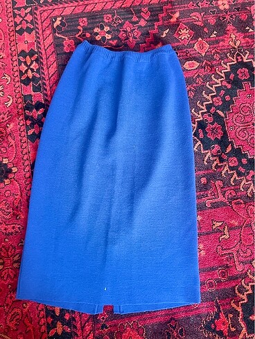 Vintage Love Kalem etek midi esnek