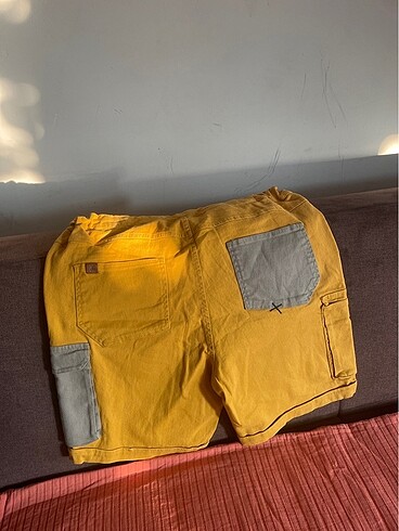 xl Beden altın Renk Kraft erkek şort orjinal L XL