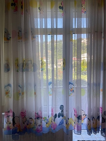 Çocuk odası tül perde orjinal lisanslı