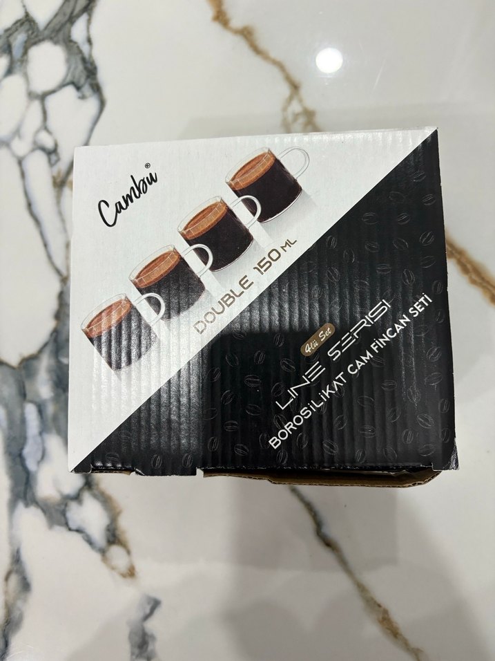 Şeffaf Cam Kulplu Bardak - Görsel 3