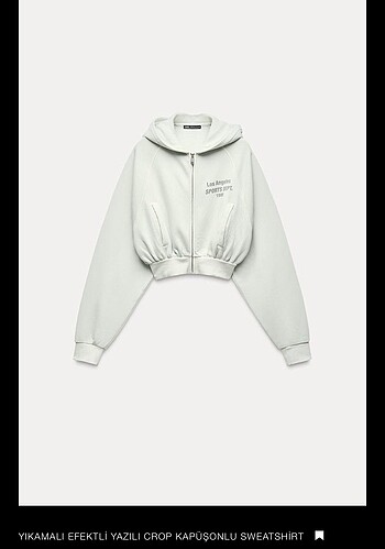 ARIYORUMMMM ZARA KOPÜŞONLU HIRKA