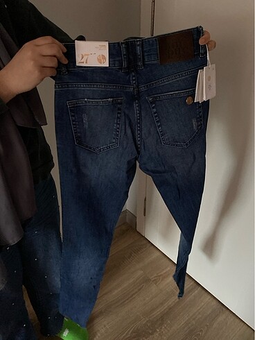27 Beden kot pantolon