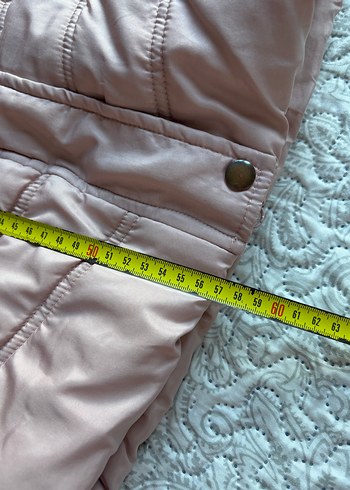 Kızlar için Pembe Kapüşonlu Fermuarlı Mont 4-5 yaş - Görsel 4