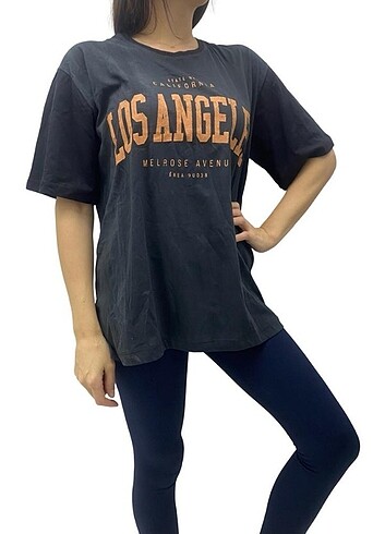 xl Beden Kadın Siyah T-Shirt , Oversize T-Shirt