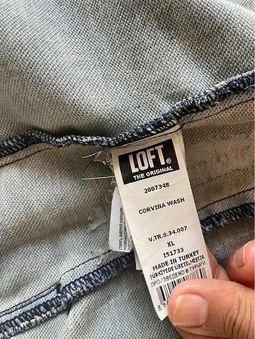 xl Beden Loft kot ceket