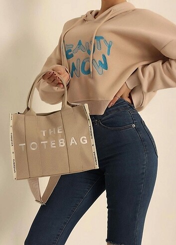 The Tote Çanta 25×20 cm Tek Gözlü Askılı
