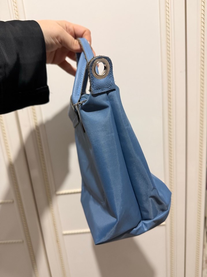 Mavi Fermuarlı Kadın Çantası benetton - Görsel 2
