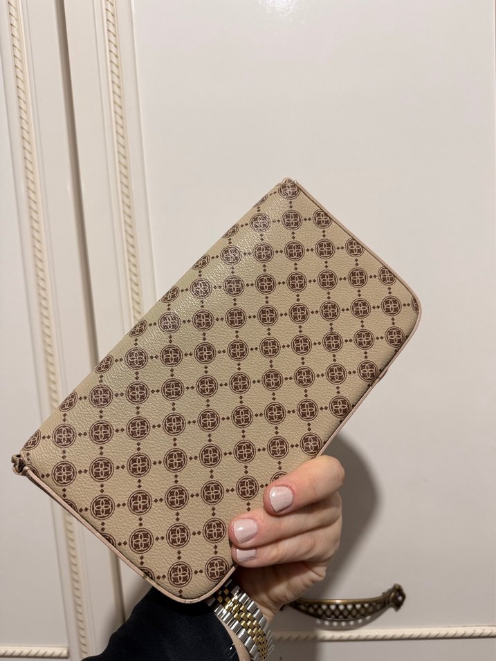 Bej Baskılı Kadın Çanta Cengiz Pakel - Görsel 3