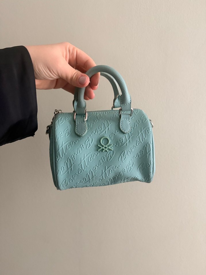 Benetton mini çanta - Görsel 4