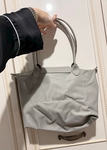 Gri Kadın Omuz Çantası - Benetton - Görsel 2