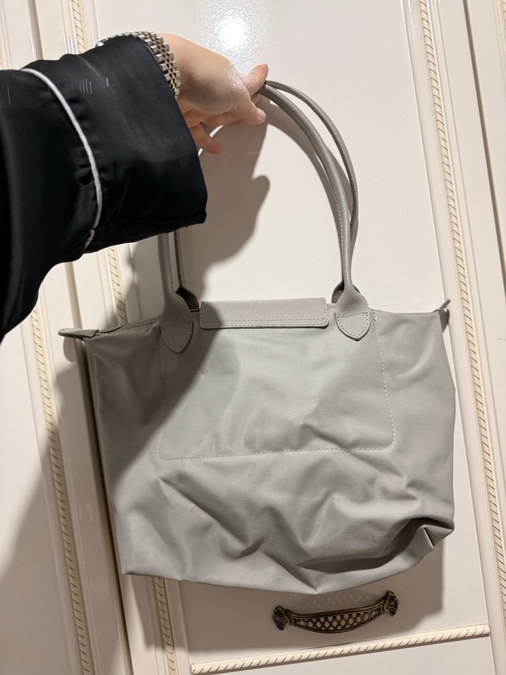 Gri Kadın Omuz Çantası - Benetton - Görsel 2