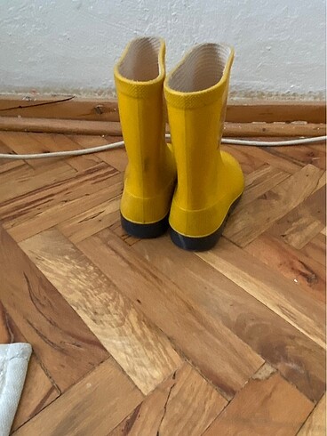 25 Beden sarı Renk Çocuk yağmur botu