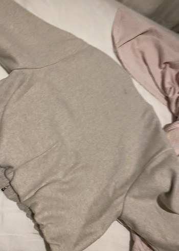 Zara Bej Kadın Fermuarlı Rahat Midi Ceket