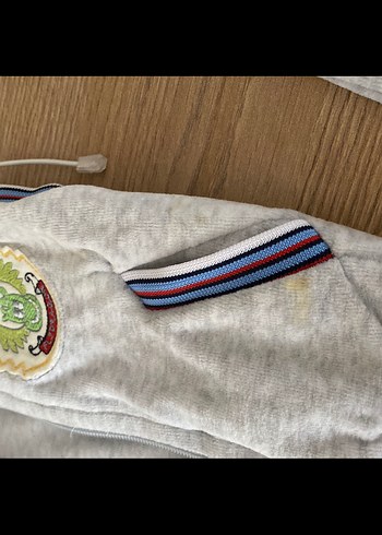 Kapüşonlu Nakışlı Erkek Çocuk takımı - Görsel 6