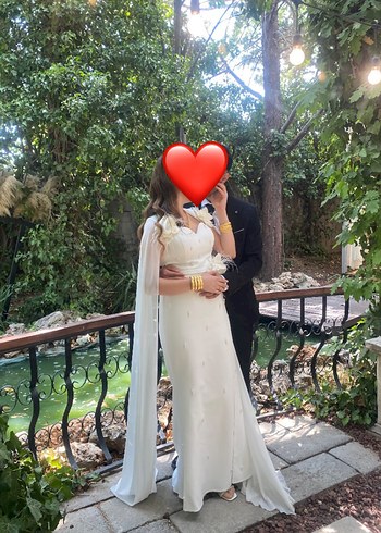 İncili Nikah Elbisesi - Görsel 2