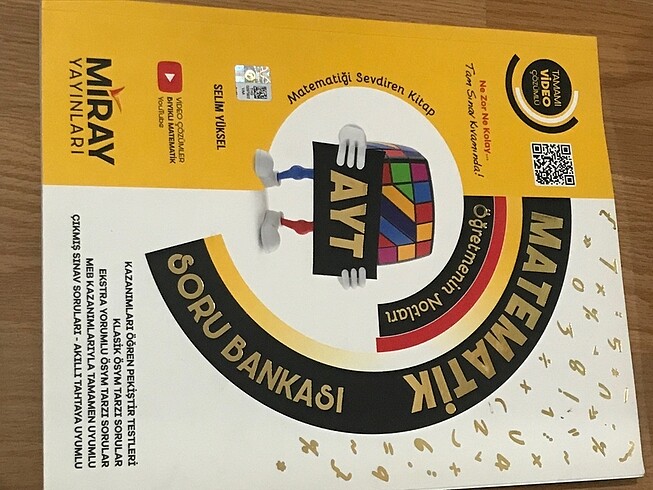 Ayt matematik Miray yayınları bıyıklı matematik selim yüksel sor
