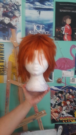 Cosplay Kısa Peruk