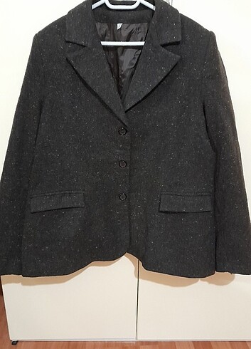 Kaşe blazer ceket vintage
