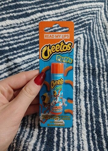 Cheetos ambalajlı lip balm