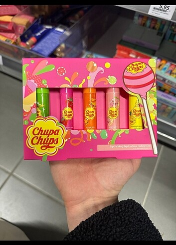 Chupa chups lip balm 5li