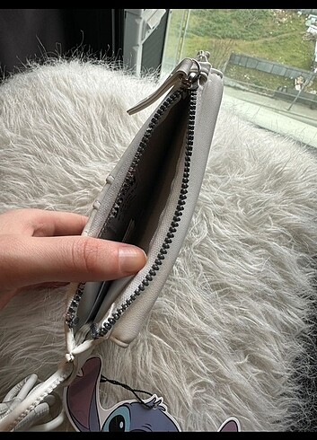 Stitch Telefon ve Cüzdan Bölmeli Çanta - Görsel 3