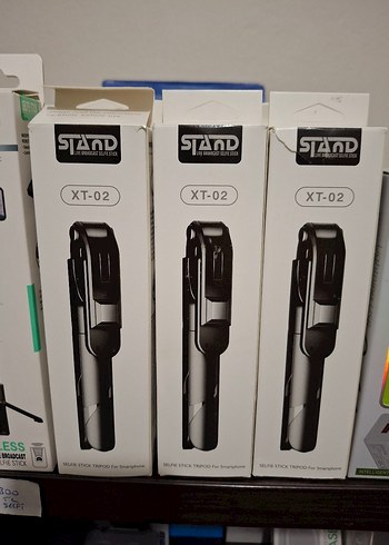 Diger Siyah Selfie Çubuğu ve Tripod XT-02
