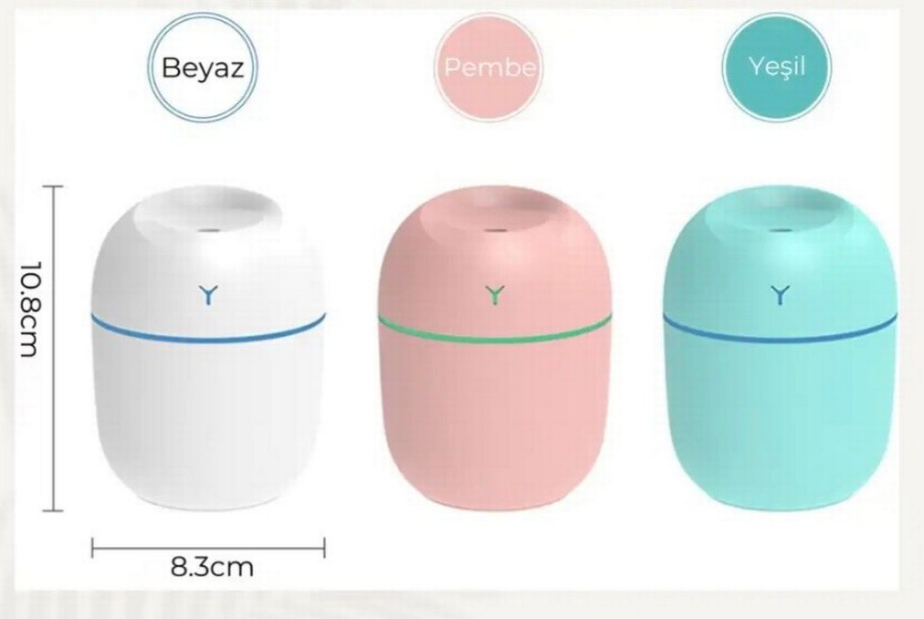 Sessiz Nemlendirici Işık Özellikli - Görsel 2