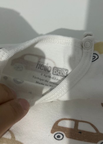 Uzun Kollu Baskılı Bebek Body - Görsel 3