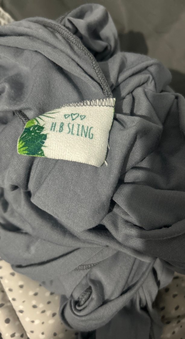 Gri Bebek Sling - Görsel 2