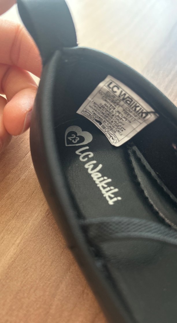 Kız Çocuk Siyah Fiyonk Detaylı Babet - Görsel 3