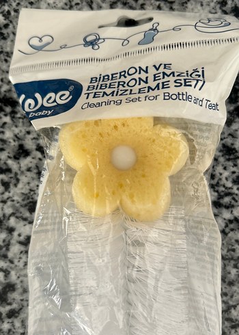 Pembe Bebek Biberon Temizleme Fırçası - Görsel 2
