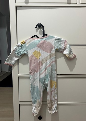 Düğmeli ve Fermuarlı 2 tane Bebek Tulumu - Görsel 4