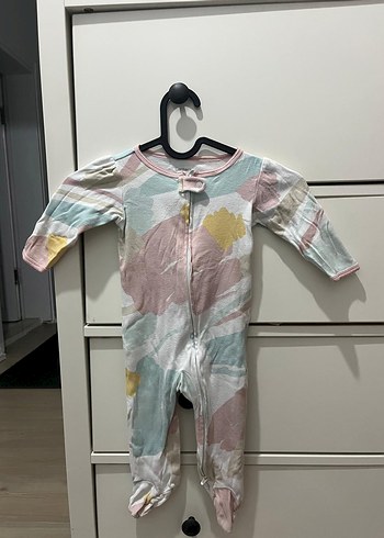 Düğmeli ve Fermuarlı 2 tane Bebek Tulumu - Görsel 3