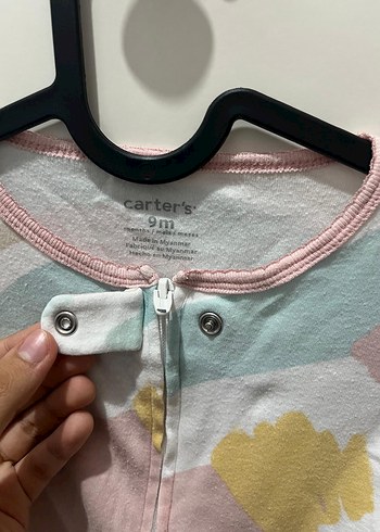 Düğmeli ve Fermuarlı 2 tane Bebek Tulumu - Görsel 5