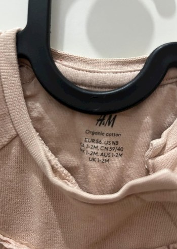 Kız Çocuk Pembe Keten Fırfırlı Bluz ve Çiçekli Tayt - Görsel 3