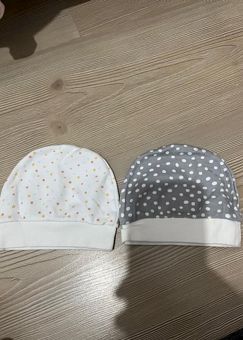 Uzun Kollu 2 tane Bebek Tulum ve Şapkaları - Görsel 13