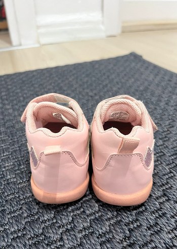 Kız Çocuk Pembe Cırtcırtlı İlk Adım Ayakkabısı - Görsel 3