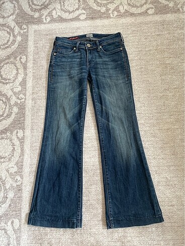 36 Beden Mavi Vintage Jean