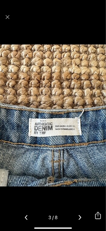 32 Beden Zara Kot Şort