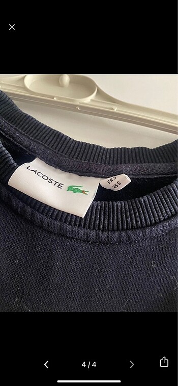 s Beden çeşitli Renk Lacoste sweat