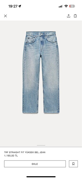 Zara Zara jean