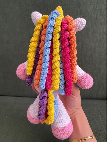  Beden Organik oyuncak unicorn