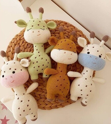 Amigurumi Zürafa oyuncak