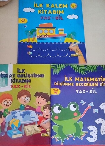 Diğer #Yaz sil kitabı ve Yapboz oyunu