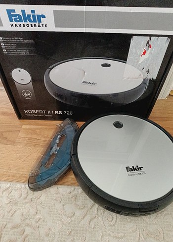 Fakir Robert RS 720 Robot Süpürge Beyaz