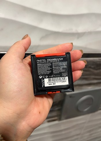 Pastel kırmızı Krem Allık - Görsel 3