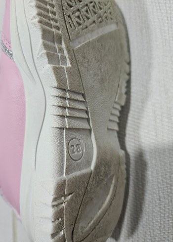 Kız Çocuk Pembe Bağcıksız Spor Ayakkabı - Görsel 3