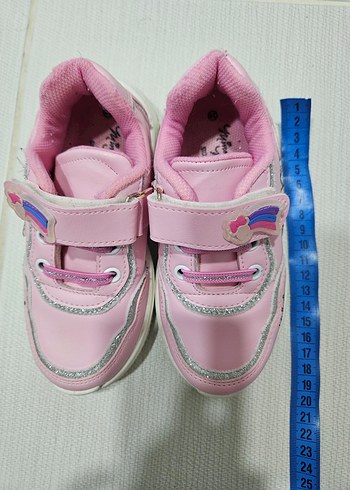 Kız Çocuk Pembe Bağcıksız Spor Ayakkabı - Görsel 4