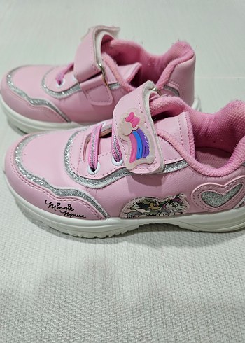 Kız Çocuk Pembe Bağcıksız Spor Ayakkabı - Görsel 5